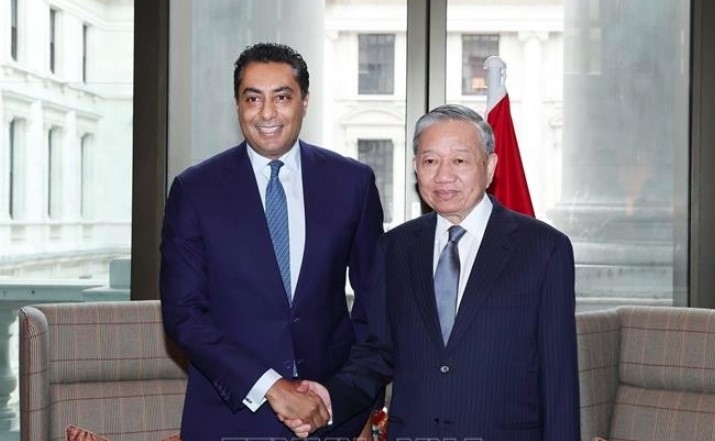 Vietnamese Party chief meets leaders of UK corporations, financial organisations